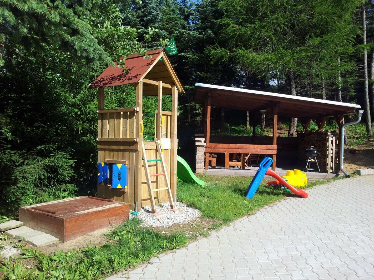 Ferienhaus Iva - Klinovec Aparthotel Loučná pod Klínovcem Eksteriør bilde